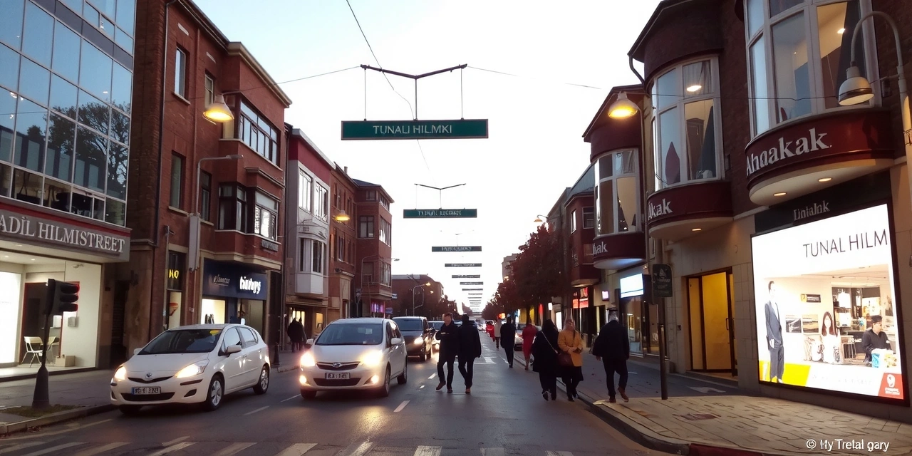 Tunalı Hilmi Street Scene