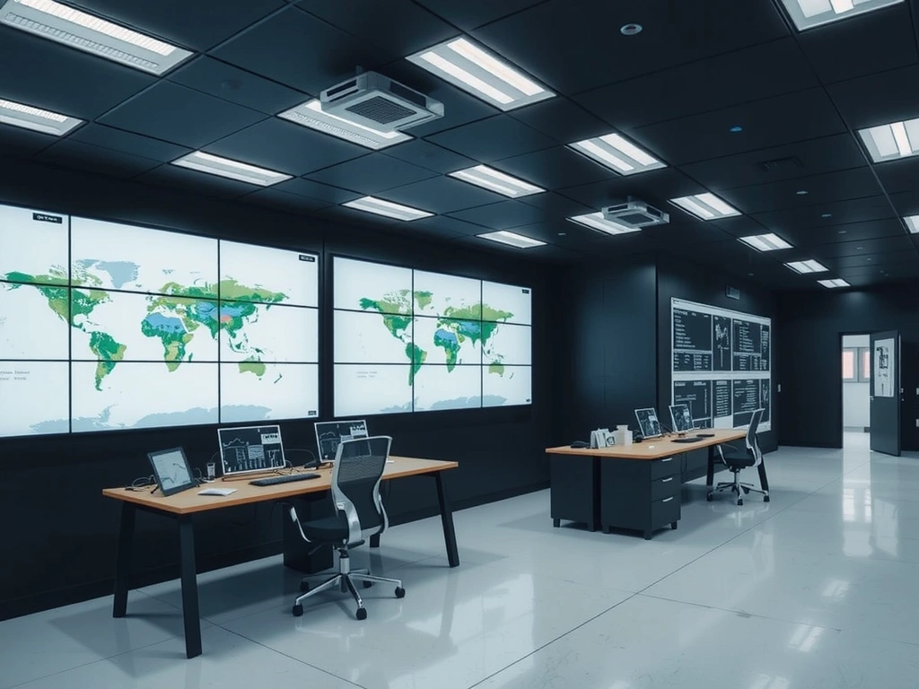 Data analysis workspace at Lycian Data Horizon