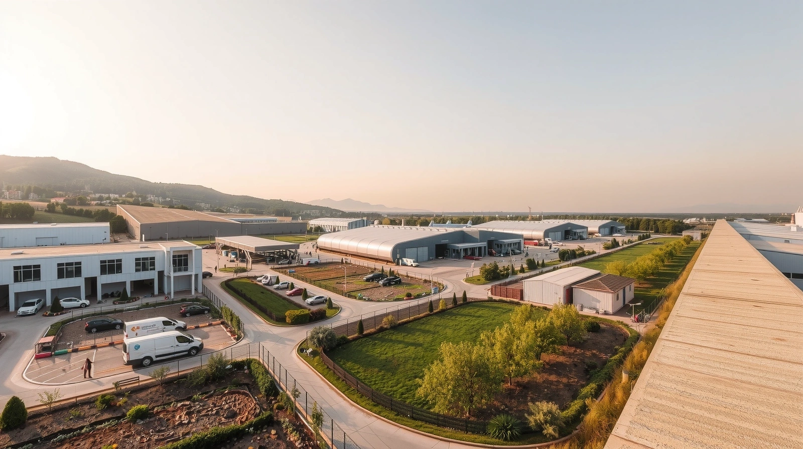 Industrial and regional development landscape